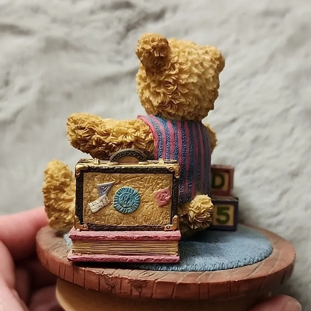 Candle Jar Topper Bear from Our‎ American Gift Company